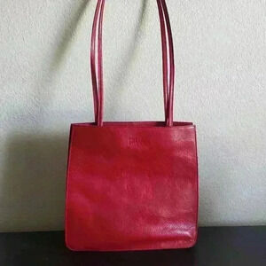 Pelle Studio Red Leather Purse